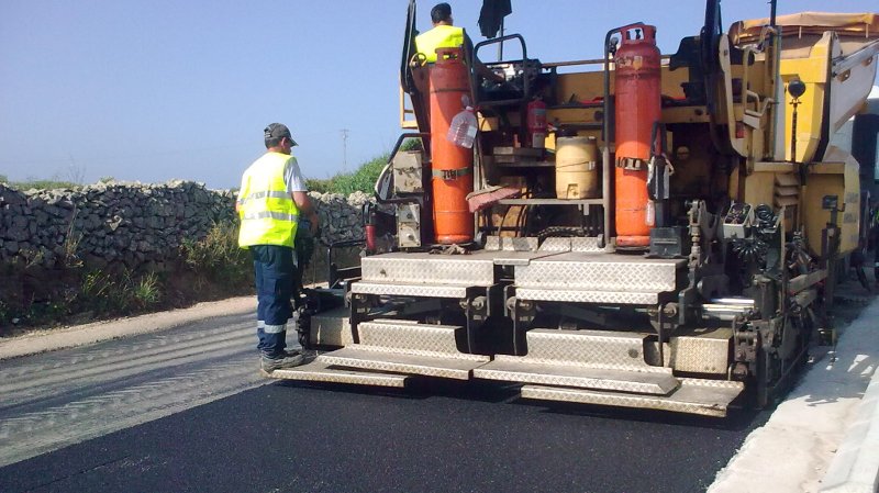 Aglomerados asfalto Menorca - Carretera de la Mola